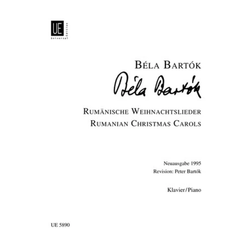 Bartok Romanian Christmas Songs for Piano - Universal Edition, 1 Page