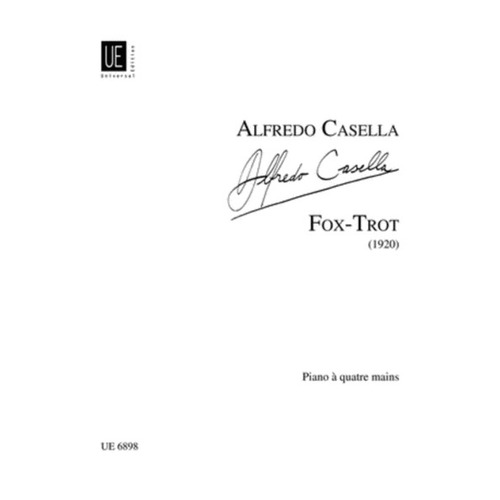 Fox Trot (1920) Piano Duet 