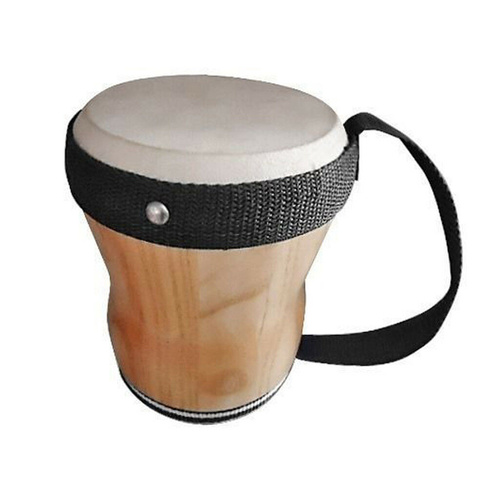 Mano Percussion Junior Cuban Drum Wooden Shell Black Handle