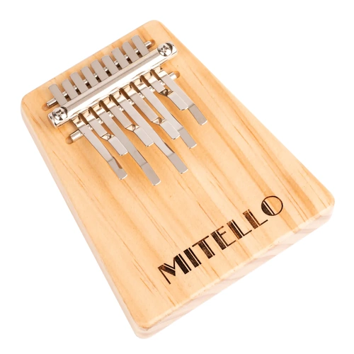 Mano 9 Note Kalimba - Solid Wood Thumb Piano with Plated Steel Keys