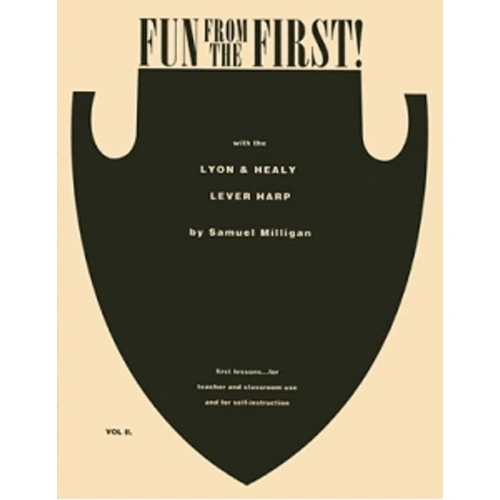 Fun From The First Vol. 2 Harp by Samuel Milligan, Published by Lyon & Healy