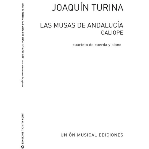 Turina Las Musas De Andalucia Piano Quinte 