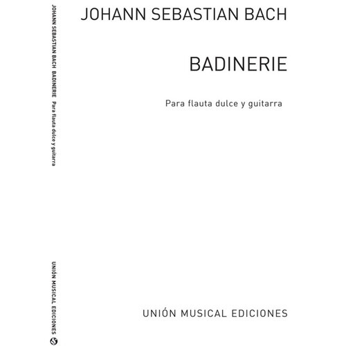 Bach Badinerie Flute and Guitar 