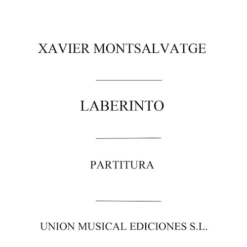 Montsalvatage - Laberinto Partitura Orchestra Full Score