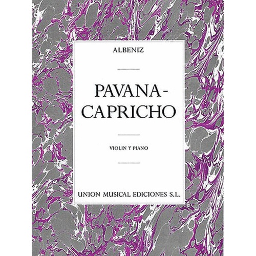 Pavana- Capricho Op.12 Violin and Piano 