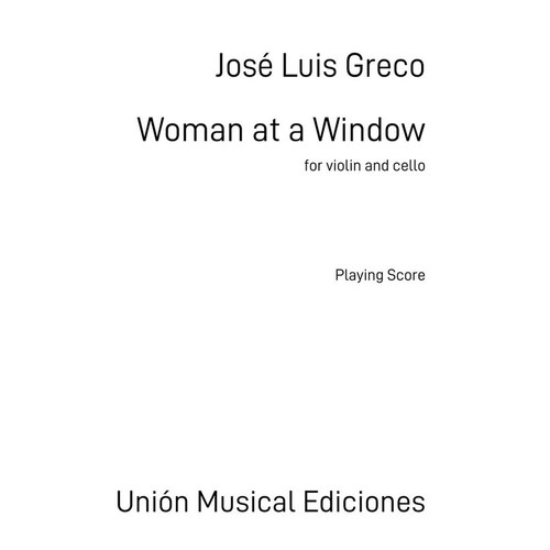 Greco - Woman At A Window For Violin/Cello Softcover Book (Cello|Violin)