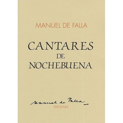 Falla Cantares Nochebuena Voi/Guitar 