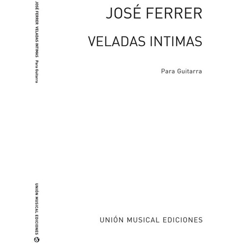 Veladas Intimas Cuatro Piezas Op.17 Guitar 
