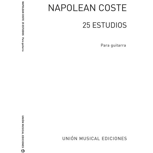 Coste 25 Studies Op38 Guitar Solo 