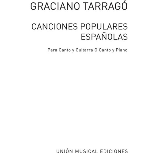 Tarrago Canciones Pop.EspanOnline Audios Voi/Guitar 