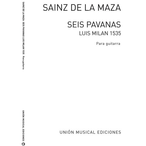 Milan Seis Pavanas Guitar 