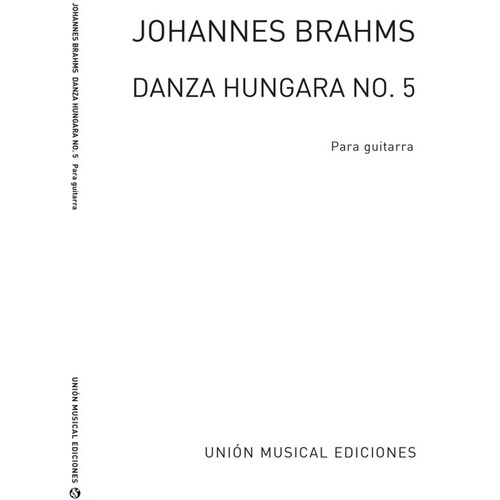 Brahms Hungarian Dance No.5 Guitar Arr.Vela 