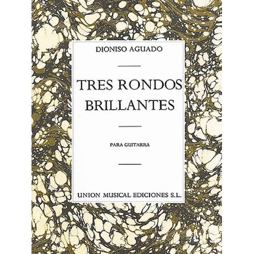 Aguado 3 Rondos Brillantes Guitar Solo 