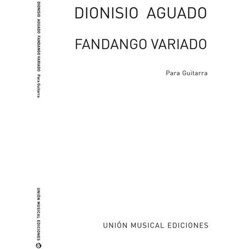 Aguado Fandango Variado Guitar(Arc) 