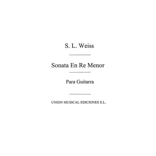 Weiss Sonata En Re Menor Guitar(Arc) 