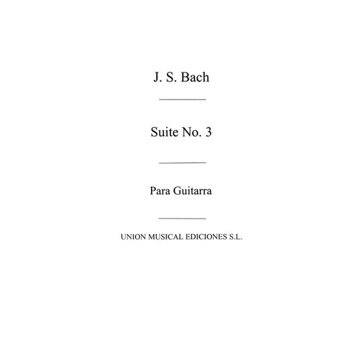 Bach Suite No.3 Guitar(Arc) 