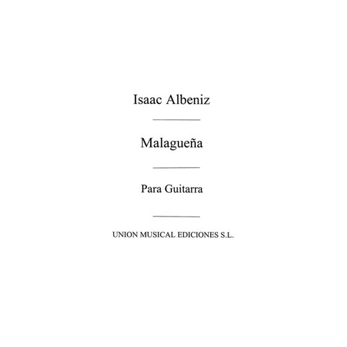 Albeniz Malaguena Guitar (Bitetti)(Arc) 