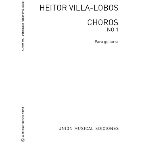 Villa Lobos Choros N.1 Guitar(Arc) 