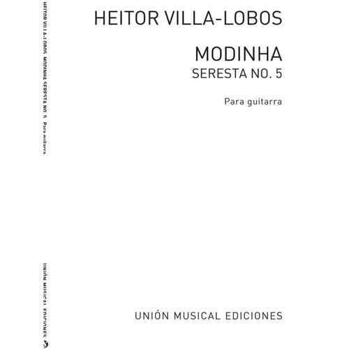 Villa Lobos Modinha Guitar Duet(Arc) 