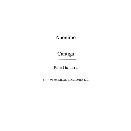 Anido Cantiga Guitar Solo(Arc) 