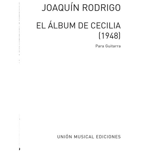 Rodrigo El Album De Cecilia Guitar Solo 