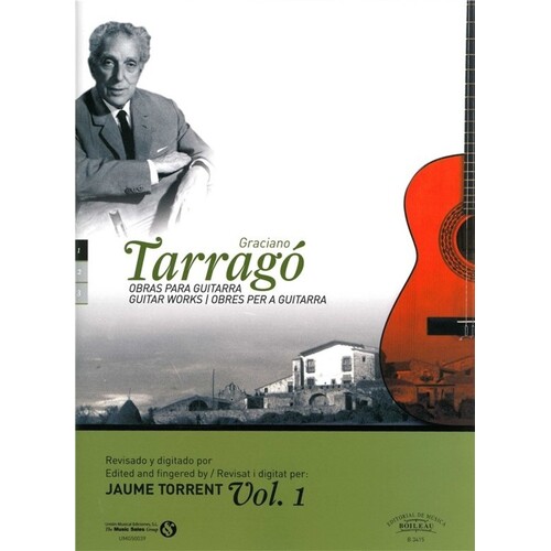Graciano Tarrago Guitar Works Vol 1 