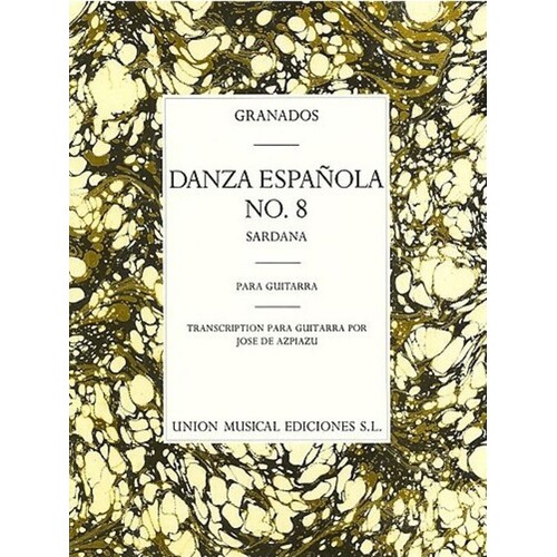 Granados Danza EspanOnline Audio N.08 Guitar 