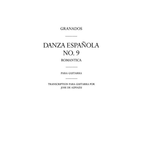 Granados Danza EspanOnline Audio N.09 Guitar 