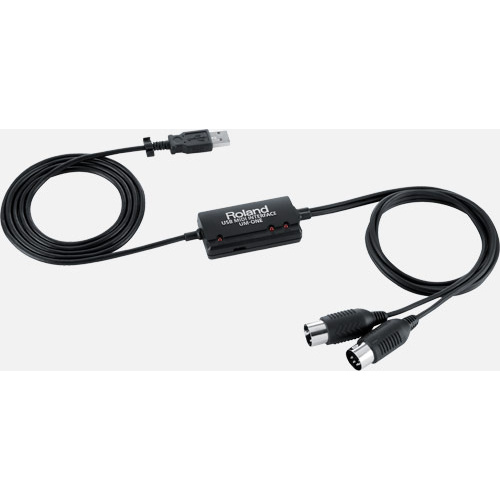 ROLAND UM-ONE mk2 USB MIDI Interface - Compact, Low Latency, FPT Processing, Compatible with Mac, PC, iPad, One-in/One-out