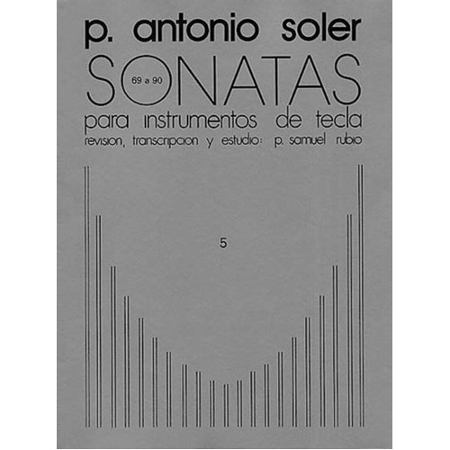Soler Sonatas Vol 5 Piano 