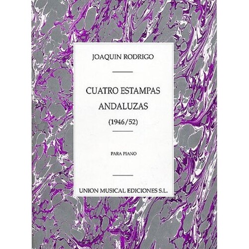 Rodrigo 4 Estampas Andaluzas Piano 