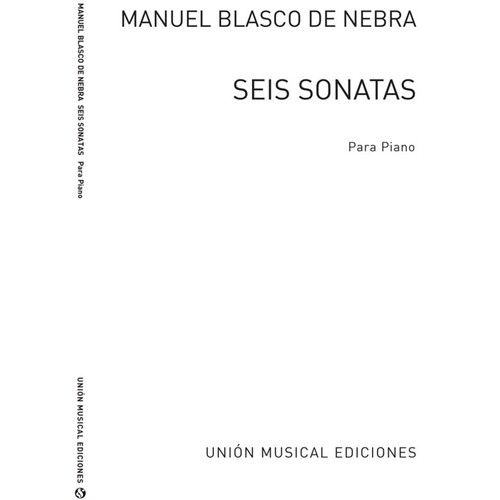 De Nebra Seis Sonatas For Piano 