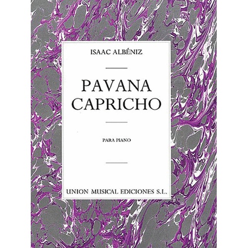 Albeniz Pavana Capricho Op.12 Piano 
