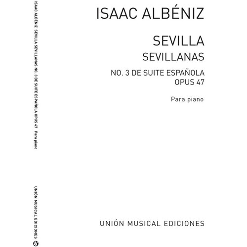 Albeniz Sevilla N.3 Piano Solo 