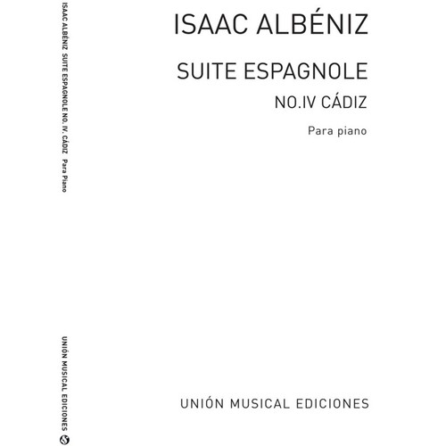 Albeniz Cadiz Piano 