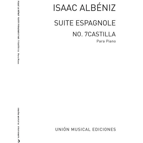 Albeniz Castilla Piano Solo(Arc) 