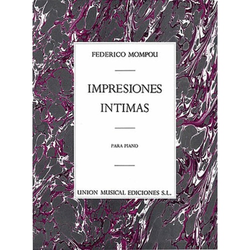 Mompou Impressions Piano Solo 