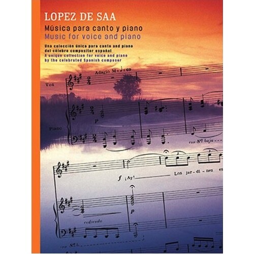 Lopez De Saa E. Music Voice/Piano 