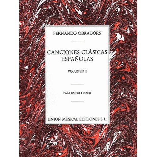 Canciones Clasicas EspanOnline Audios Vol 2 Vce/Piano 