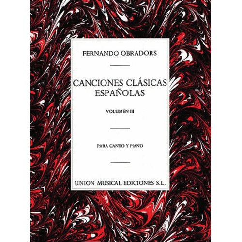 Canciones Clasicas EspanOnline Audios Vol 3 Vce/Piano 