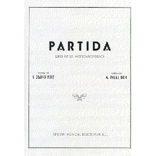 Boix Partida Mezzo Soprano and Piano 