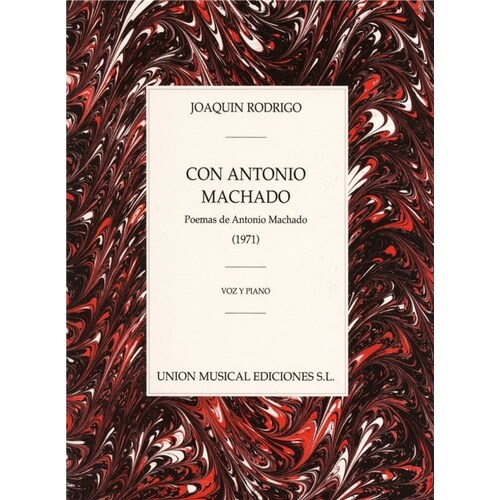 Rodrigo Con Antonio Machado Voi/Piano(Arc) 