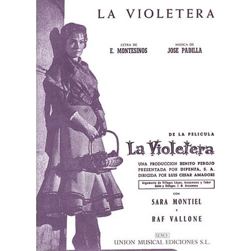 Padilla La Violetera Cancion Voice/Piano 