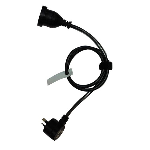 UXL AUDIO 1mtr Ac240 Power Extension Cable-black