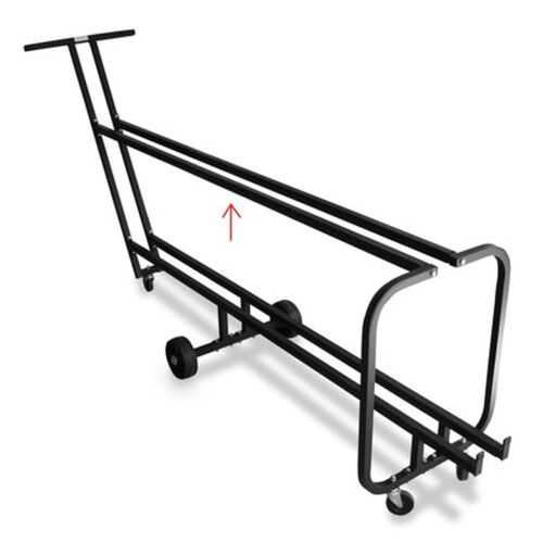 Upper Rail Only For 25 Storage Cart (Spare Part) 