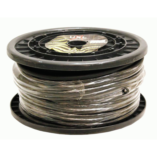 UXL 100 Meter Roll Power + Balanced Line Cable - Black