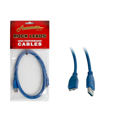 AMS AUSTRALASIAN USB 3.0 A(M)-MCRO Cable for Musical Instruments