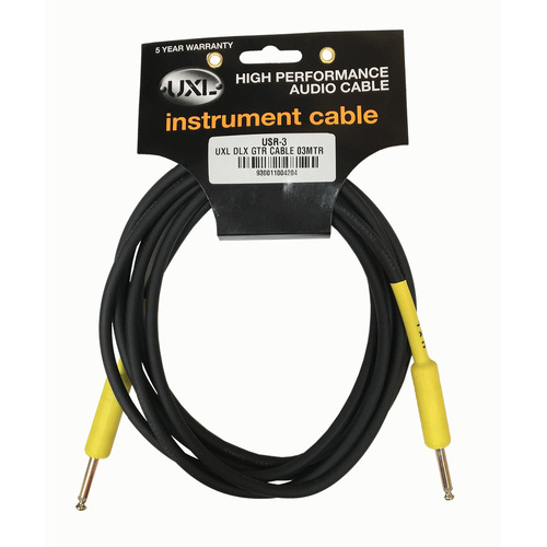 UXL 3 Meter Dlx Guitar Cable