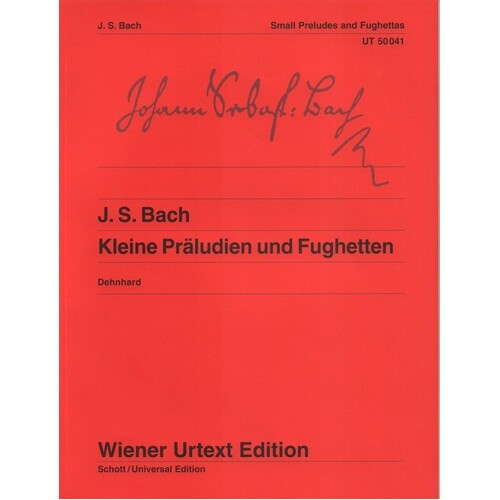 Bach - Little Preludes And Fugues (Softcover Book)