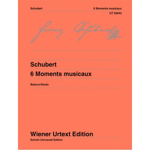 Moments Musical Op 94 Urtext 